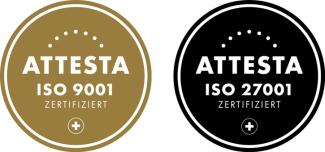 Logos ISO Zertifizierung